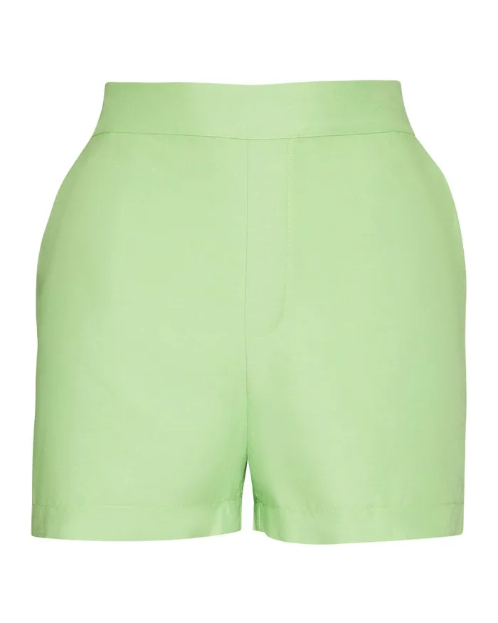 Steve Madden Eni Short Green Womens Bottoms
