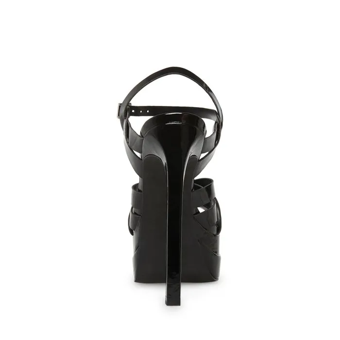 Steve Madden Flirt Black Patent Womens Heels