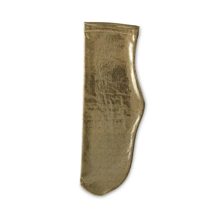 Steve Madden Foil Anklet Single Gold Womens Socks and Tights Steve Madden Foil Anklet Single Gold Womens Socks and Tights