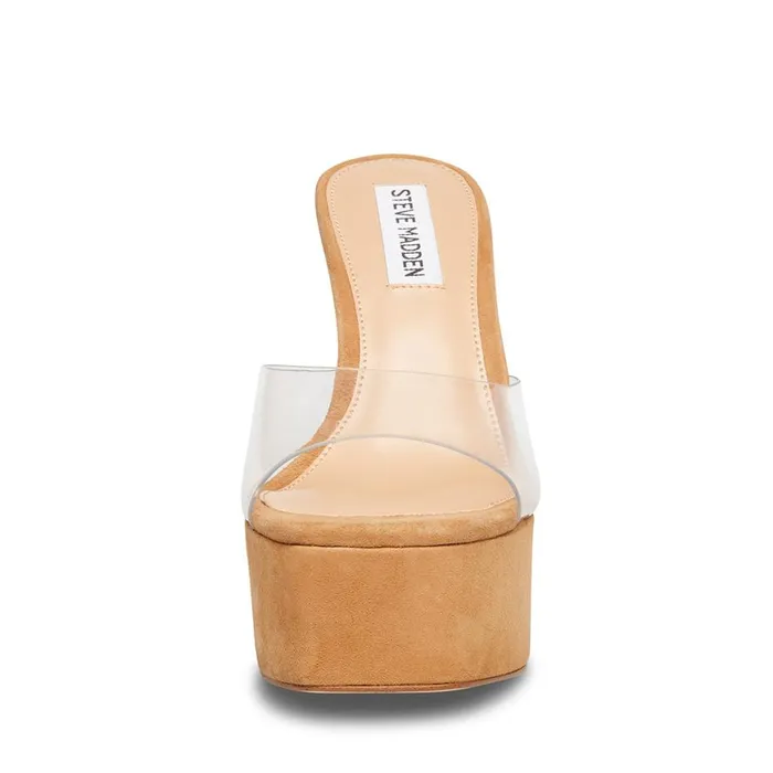 Steve Madden Kacie Clear Womens Heels Steve Madden Kacie Clear Womens Heels