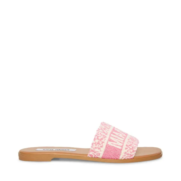 Steve Madden KnoxB Pink Multi Womens Sandals