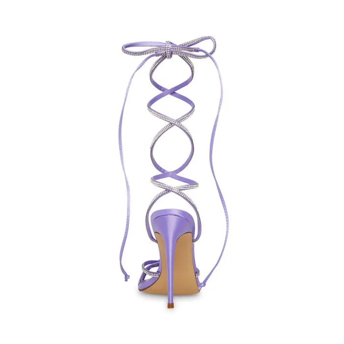 Steve Madden Larisa Purple Womens Heels