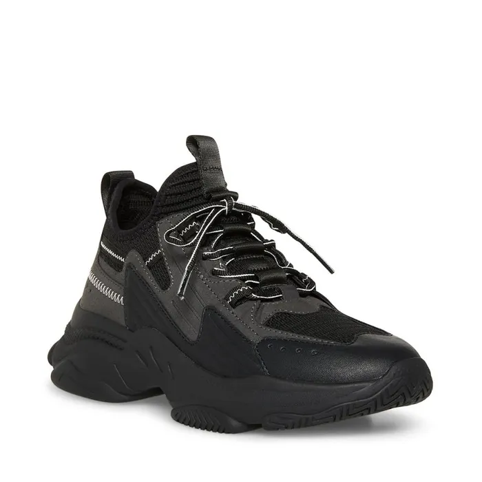Steve Madden Maeve Black Womens Sneakers