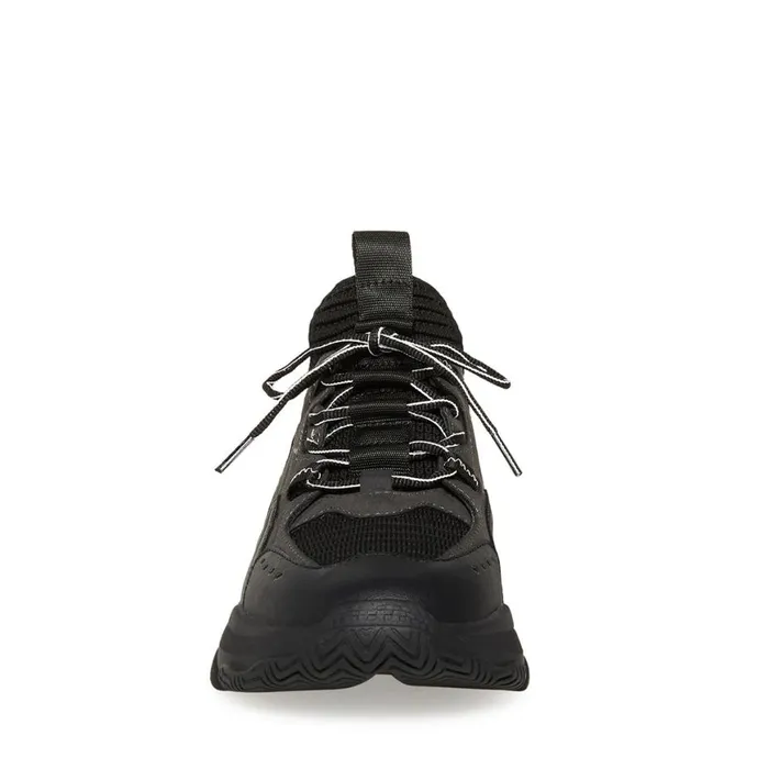 Steve Madden Maeve Black Womens Sneakers