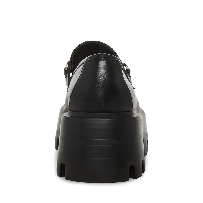 Steve Madden Major Black Womens Loafers and Flats
