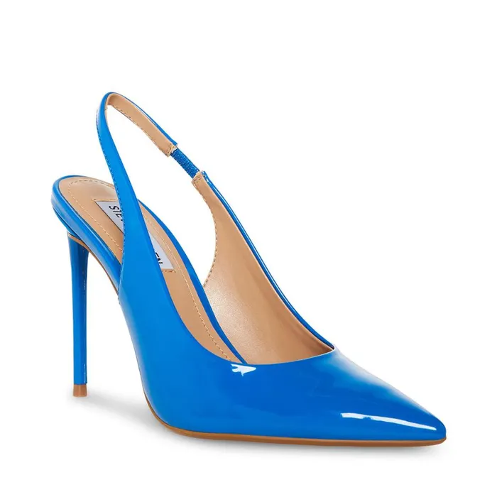 Steve Madden Mariah Blue Womens Heels