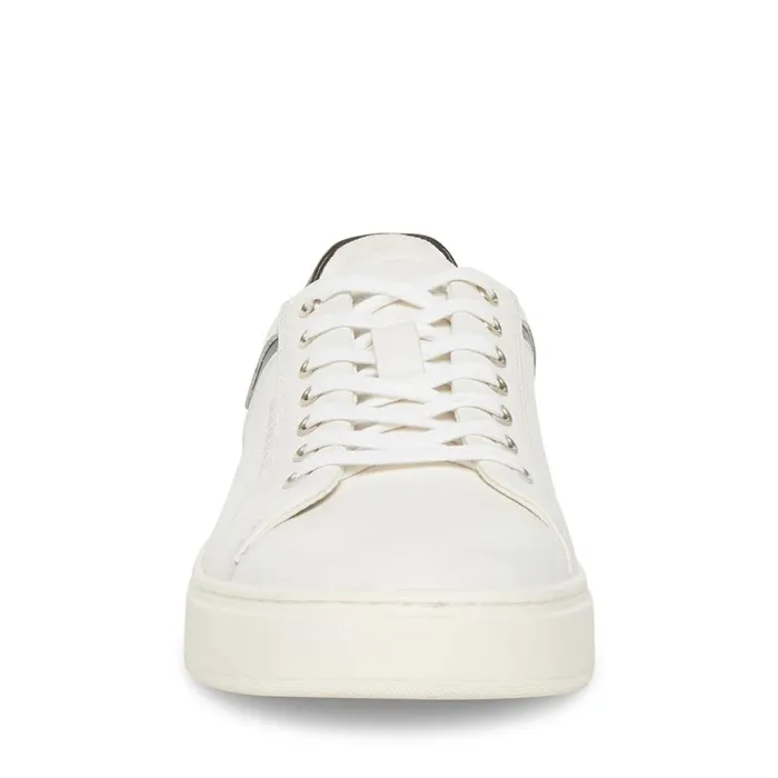 Steve Madden Mccord WhiteBlack Mens Sneakers