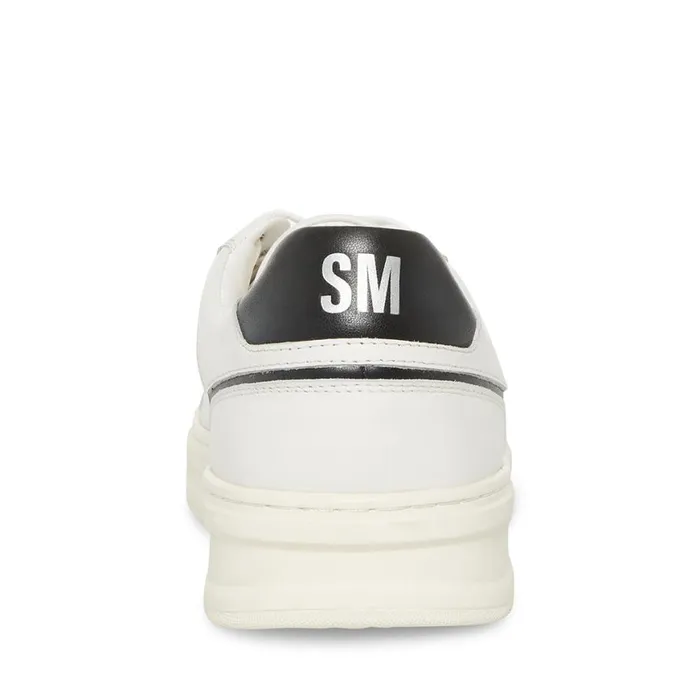 Steve Madden Mccord WhiteBlack Mens Sneakers