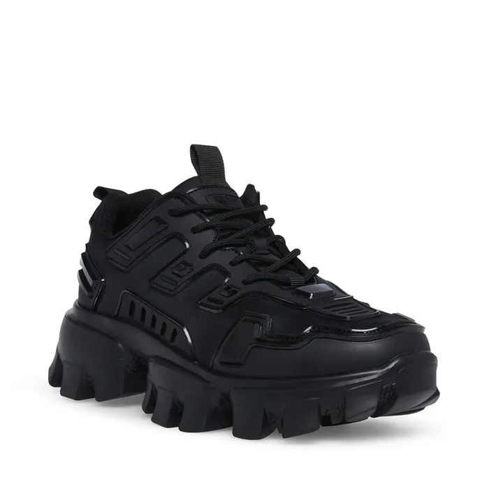 Steve Madden Ponce Black Mens Sneakers