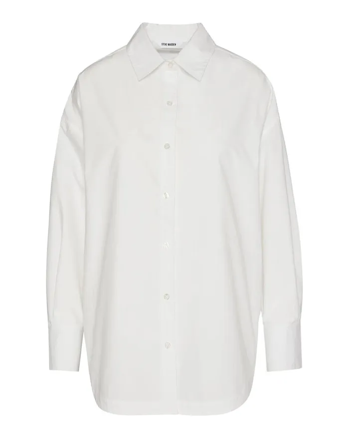 Steve Madden Poppy Top White Womens Tops and Shirts