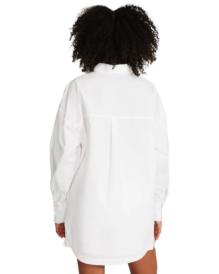 Steve Madden Poppy Top White Womens Tops and Shirts