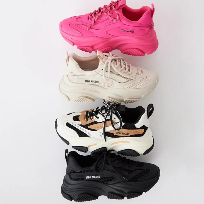 Steve Madden Possession Bone Womens Sneakers