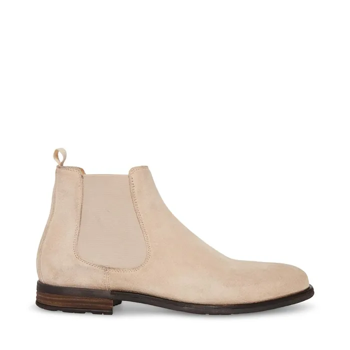 Steve Madden Richard Sand Suede Mens Boots