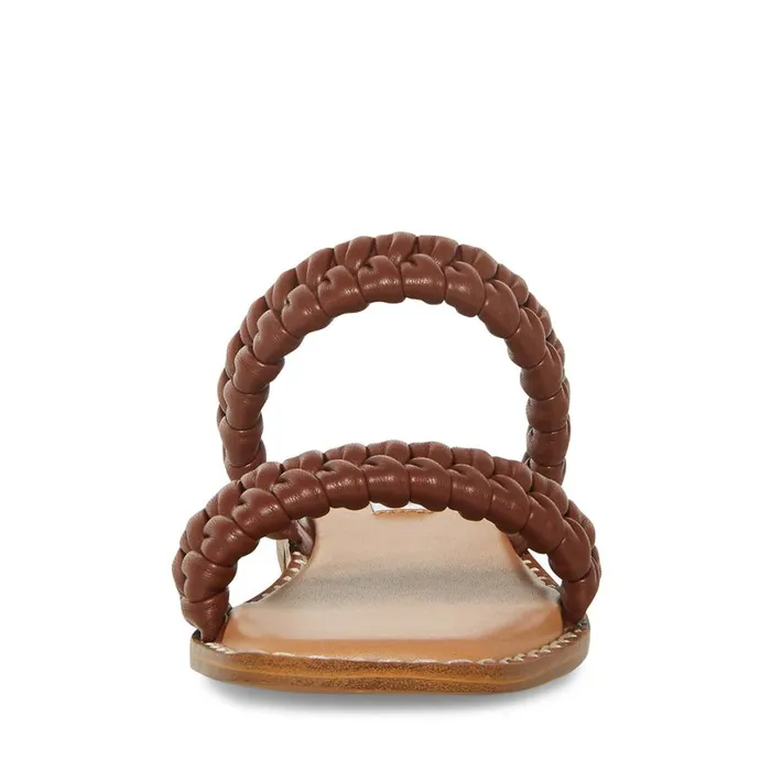 Steve Madden Stacie Brown Womens Sandals