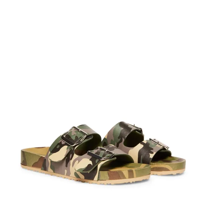 Steve Madden TeddyT Camouflage Womens Sandals