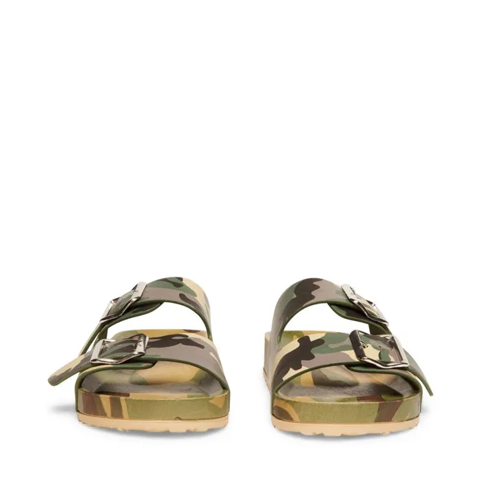 Steve Madden TeddyT Camouflage Womens Sandals