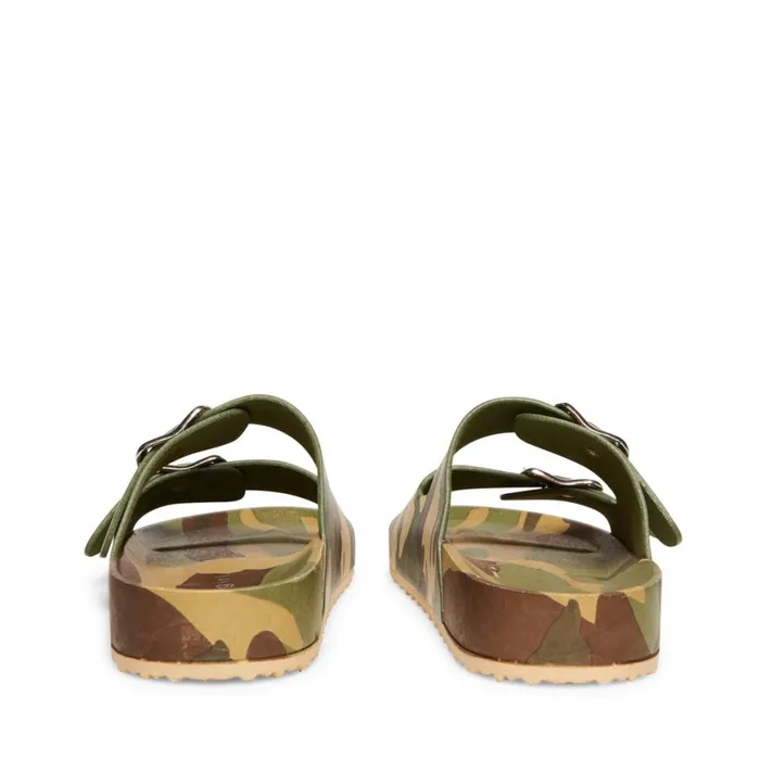Steve Madden TeddyT Camouflage Womens Sandals