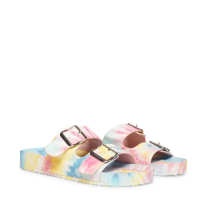 Steve Madden TeddyT Pastel Multi Womens Sandals