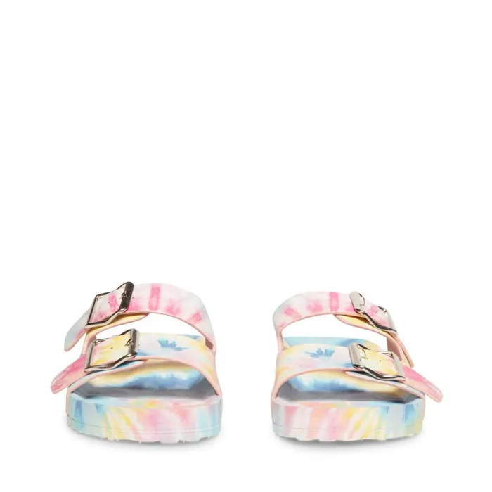 Steve Madden TeddyT Pastel Multi Womens Sandals