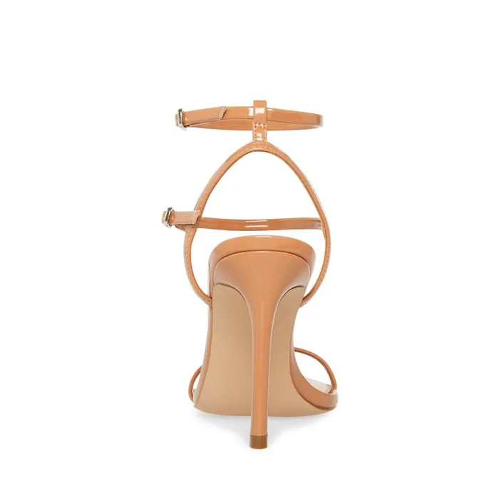 Steve Madden Theresa Camel Patent Womens Heels