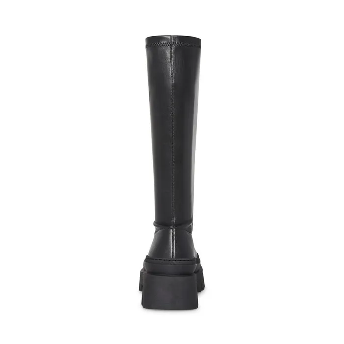 Steve Madden Titan Black Womens Boots and Booties Steve Madden Titan Black Womens Boots and Booties