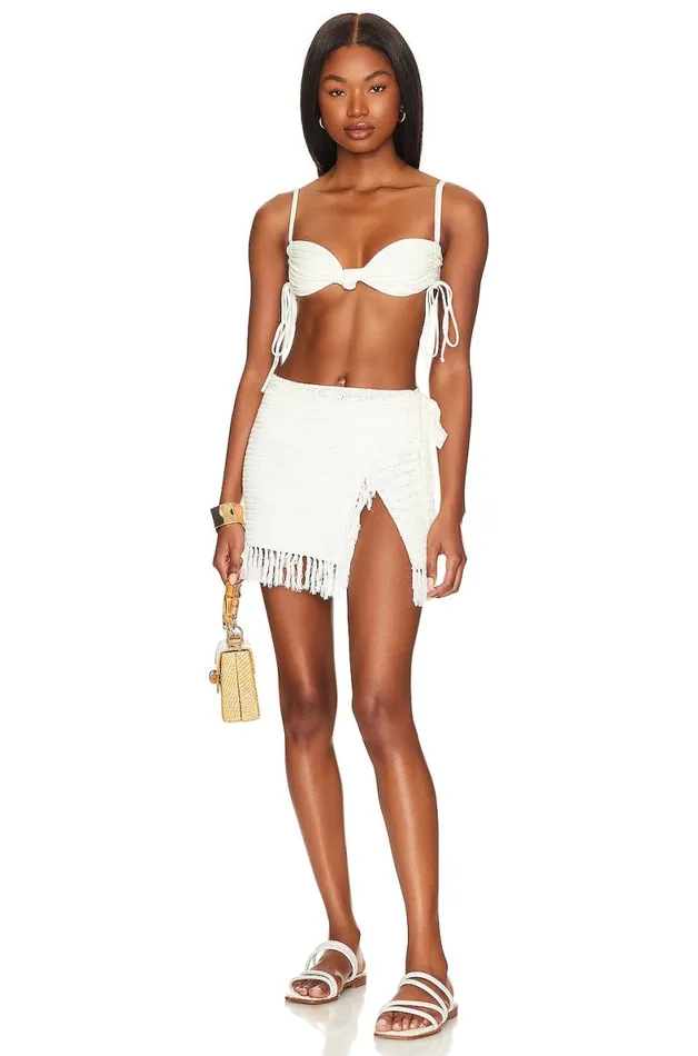 Stevie Skirt White Women Lovers and Friends Skirts