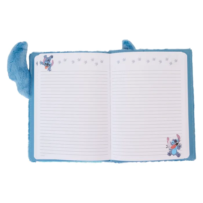 Stitch Plush Cosplay Refillable Stationery Journal Unisex Loungefly Small Accessories