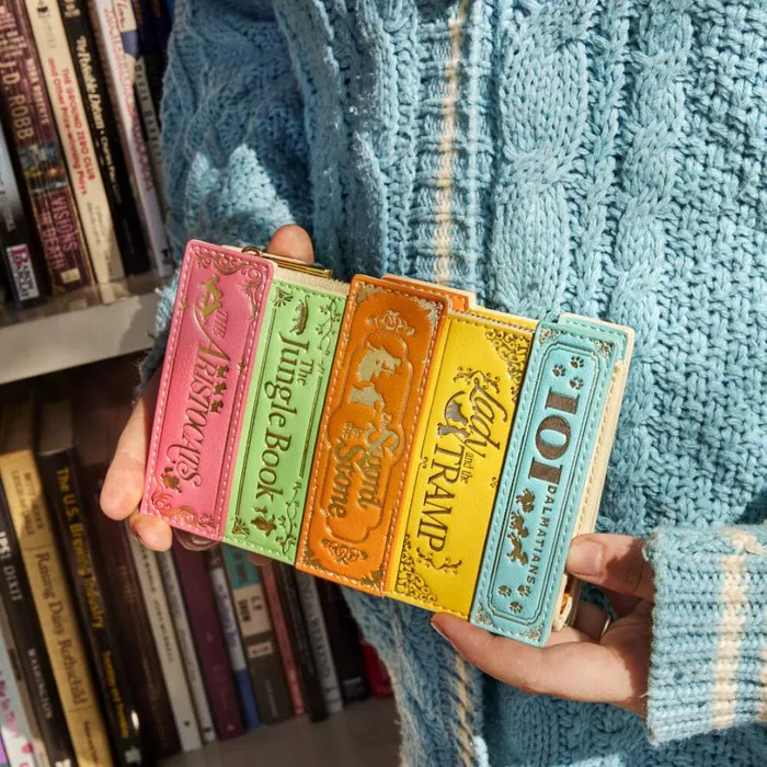 Stitch Shoppe Disney Exclusive Classic Books Volume 2 Flap Wallet Unisex Loungefly Bags and Wallets Stitch Shoppe Disney Exclusive Classic Books Volume 2 Flap Wallet Unisex Loungefly Bags and Wallets