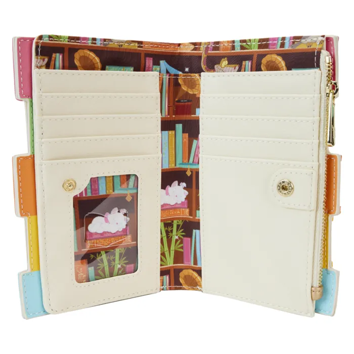 Stitch Shoppe Disney Exclusive Classic Books Volume 2 Flap Wallet Unisex Loungefly Bags and Wallets Stitch Shoppe Disney Exclusive Classic Books Volume 2 Flap Wallet Unisex Loungefly Bags and Wallets