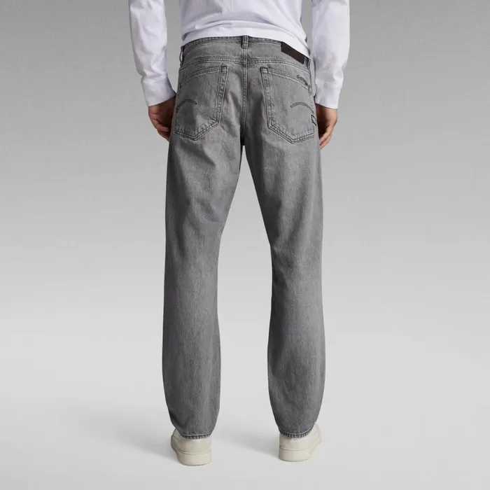 Straight Men GStar RAW 3301 Straight Jeans Faded Grey Limestone