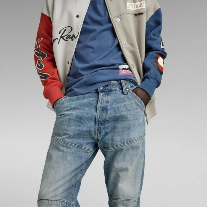 Straight Men GStar RAW 5620 GStar Elwood Regular Jeans Antique 96