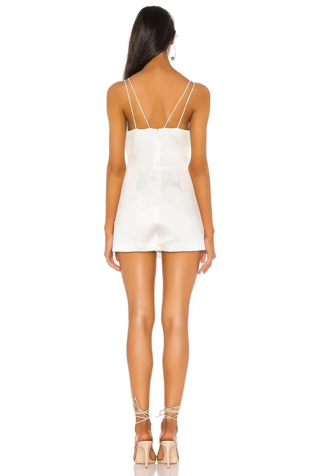 Sunny Romper White Women Lovers and Friends Rompers