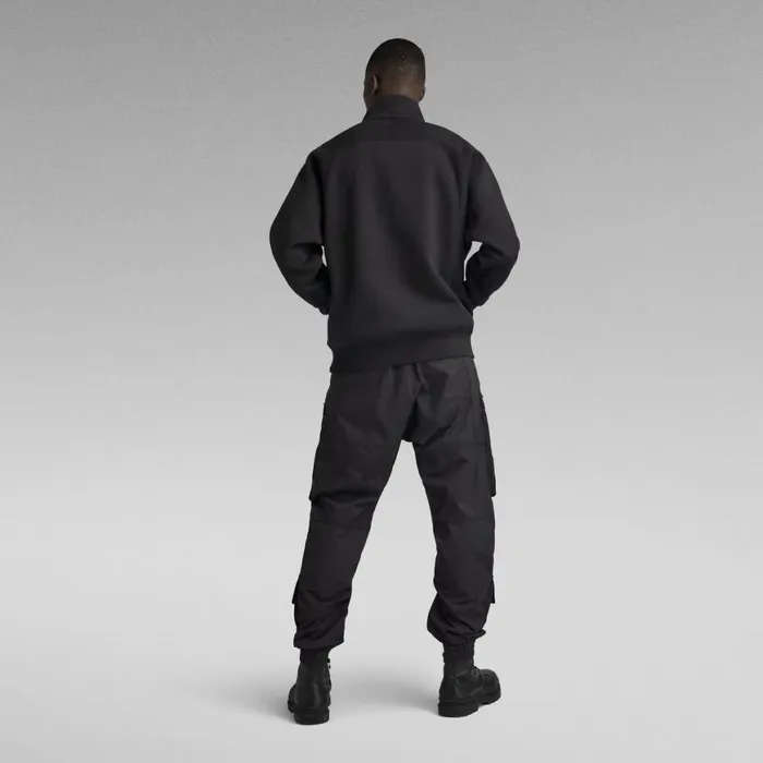 Sweatshirts and Hoodies Men GStar RAW Anorak Loose Sweater Dark Black
