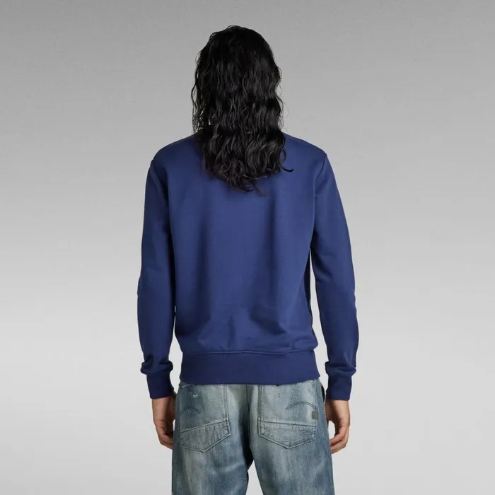Sweatshirts and Hoodies Men GStar RAW RAW Graphic Sweater Imperial Blue