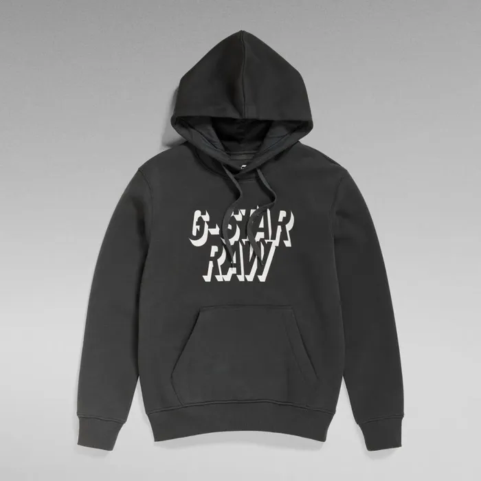 Sweatshirts and Hoodies Men GStar RAW Retro Shadow Graphic Hooded Sweater Cloack