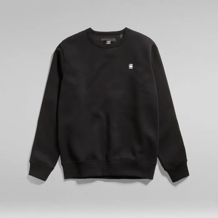 Sweatshirts and Hoodies Men GStar RAW Sport A Tape Crew Sweater Dark Black