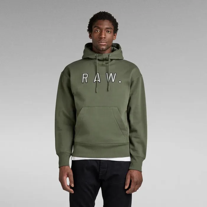 Sweatshirts and Hoodies Men GStar RAW Vulcanic RAW Loose Hooded Sweater Light Hunter Sweatshirts and Hoodies Men GStar RAW Vulcanic RAW Loose Hooded Sweater Light Hunter