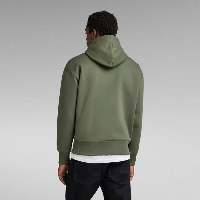 Sweatshirts and Hoodies Men GStar RAW Vulcanic RAW Loose Hooded Sweater Light Hunter