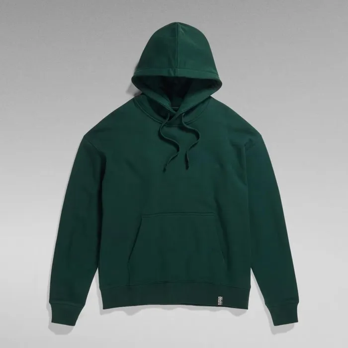 Sweatshirts and Hoodies Women GStar RAW Essential Unisex Loose Hooded Sweater Laub