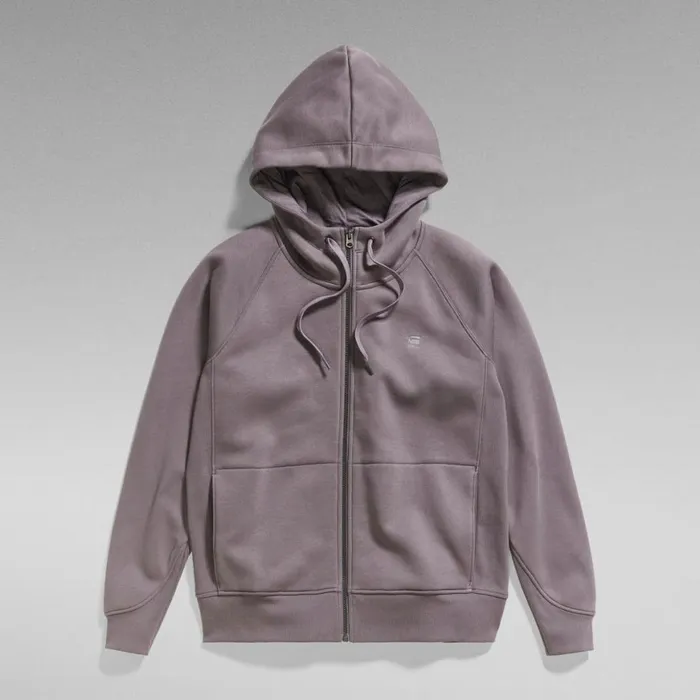 Sweatshirts and Hoodies Women GStar RAW Premium Core 21 Zip Thru Hoodie Rabbit