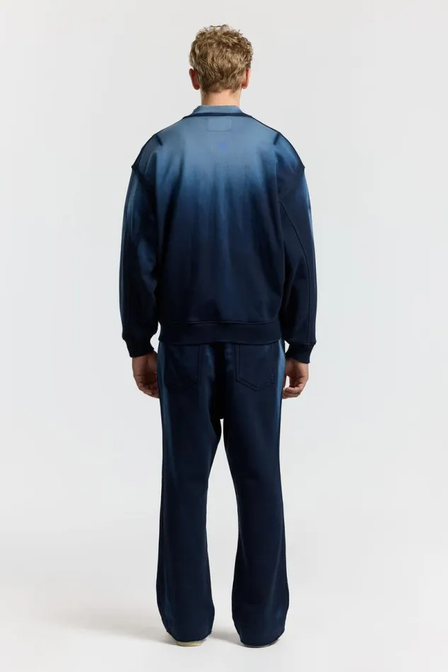Sweatshirts Men COTTON CITIZEN Berlin Bomber Jacket Navy Cast Sweatshirts Men COTTON CITIZEN Berlin Bomber Jacket Navy Cast