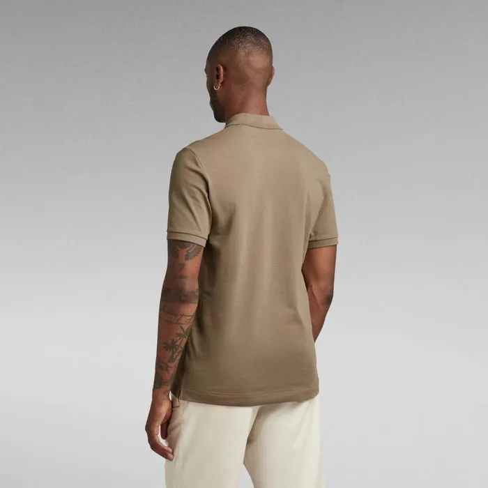 TShirts and Polos Men GStar RAW Dunda Slim Polo Deep Walnut