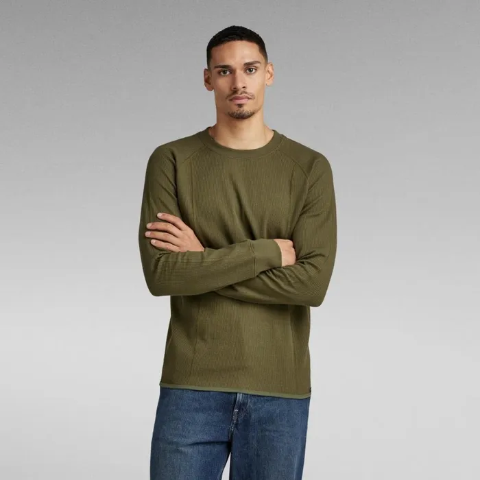 TShirts and Polos Men GStar RAW Jirgi Slim Tweeter Dark Olive