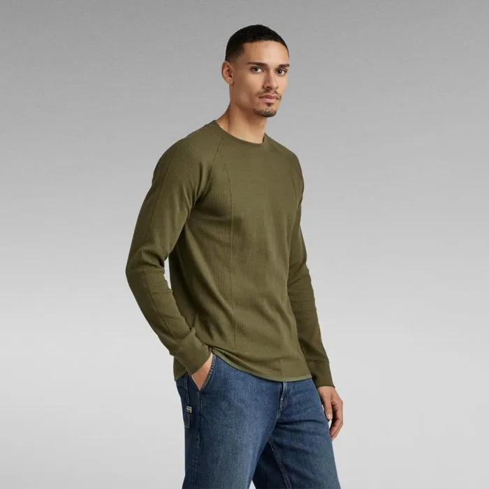 TShirts and Polos Men GStar RAW Jirgi Slim Tweeter Dark Olive