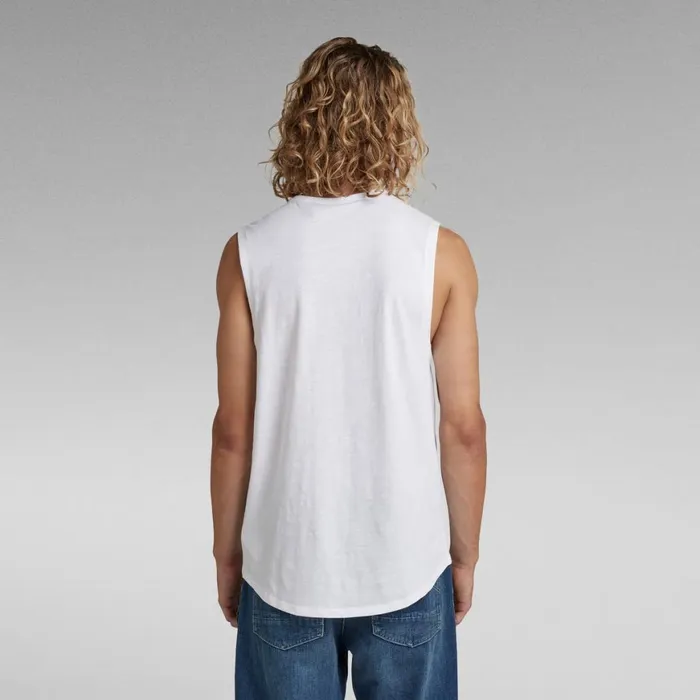 TShirts and Polos Men GStar RAW Lash Tank Top White