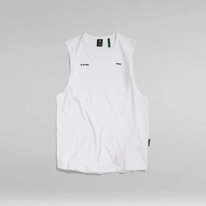 TShirts and Polos Men GStar RAW Lash Tank Top White