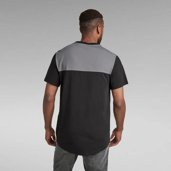 TShirts and Polos Men GStar RAW Lash Text Graphic TShirt Dark Black