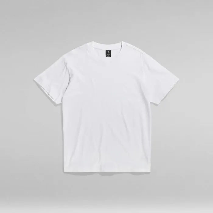 TShirts and Polos Men GStar RAW Loose Round Neck TShirt White