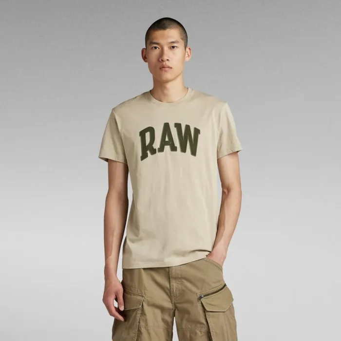 TShirts and Polos Men GStar RAW RAW University TShirt Spray Green