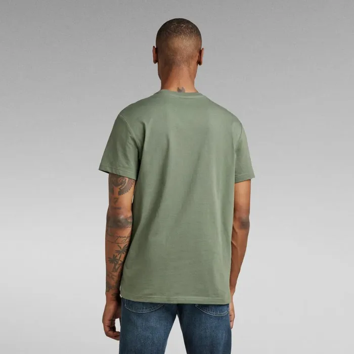TShirts and Polos Men GStar RAW Stencil Originals TShirt Light Hunter